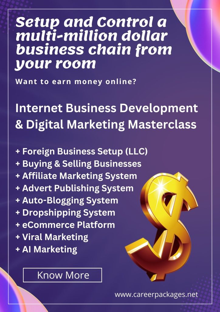 Setup and Control a Multi-million dollar business chain from your room